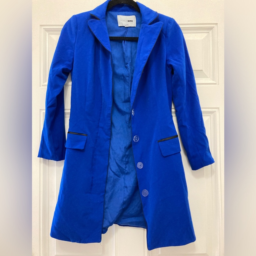 Blue Fashion Nova Blazer